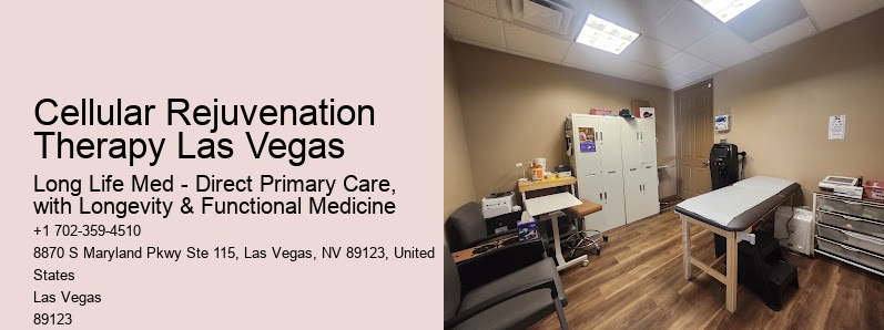 Cellular Rejuvenation Therapy Las Vegas