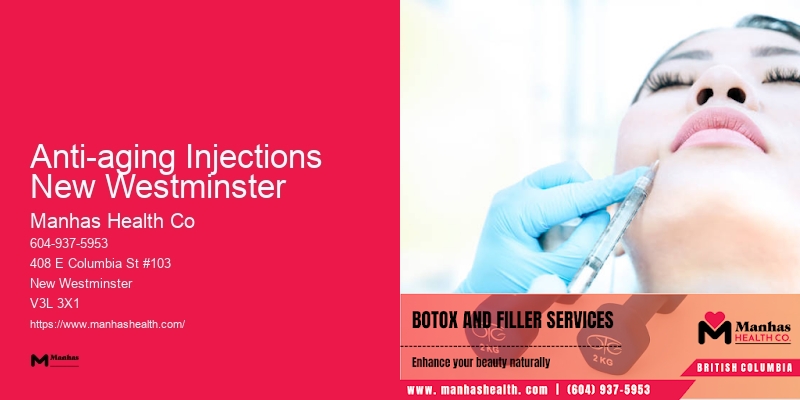 Professional Facial Injections Anti-aging Injections New Westminster