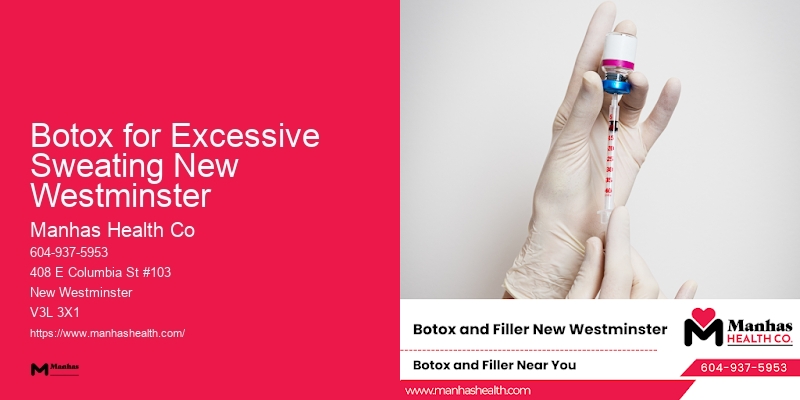Advanced Injectable Beauty Therapies Botox for Excessive Sweating New Westminster