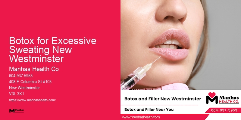 Beauty Injection Clinic Botox for Excessive Sweating New Westminster