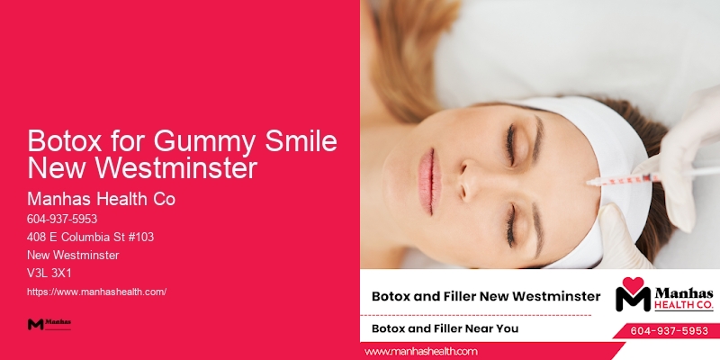 Botox and Cosmetic Fillers Botox for Gummy Smile New Westminster