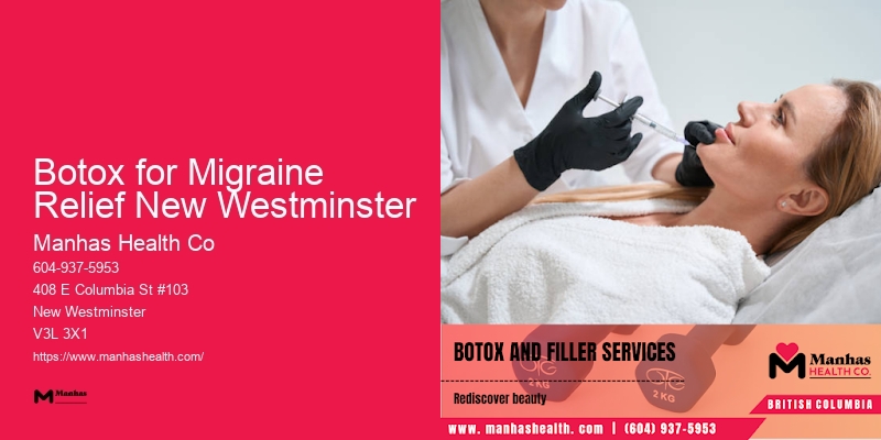 Personalized Botox and Dysport Treatments Botox for Migraine Relief New Westminster