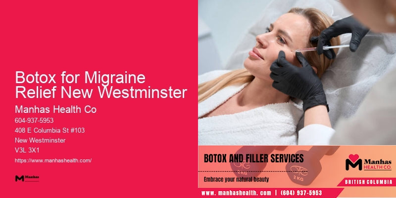 Tailored Botox and Facial Enhancement Botox for Migraine Relief New Westminster