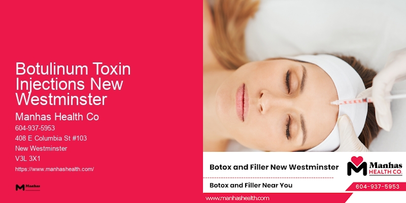 Botox and Fillers Specials Botulinum Toxin Injections New Westminster