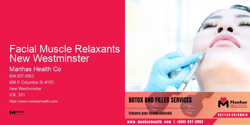 Premium Botox and Dermal Fillers Facial Muscle Relaxants New Westminster