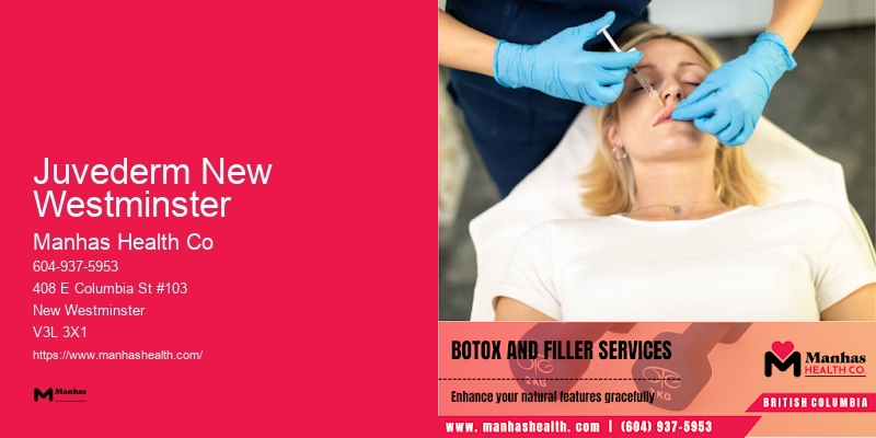 Facial Rejuvenation Therapy Juvederm New Westminster