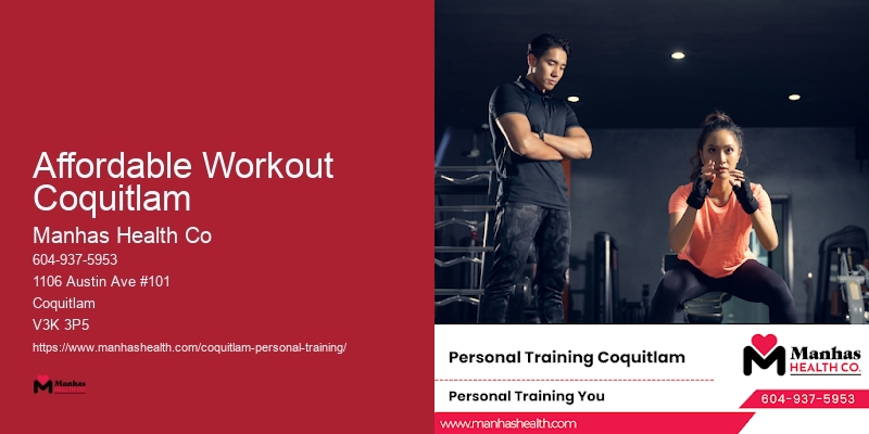 Affordable Workout Coquitlam Nutrition Coaching