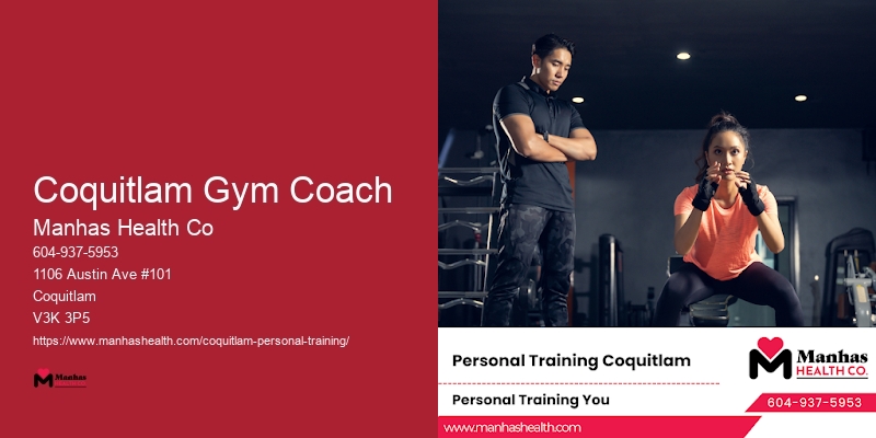 Private Personal Trainer Coquitlam Gym Coach