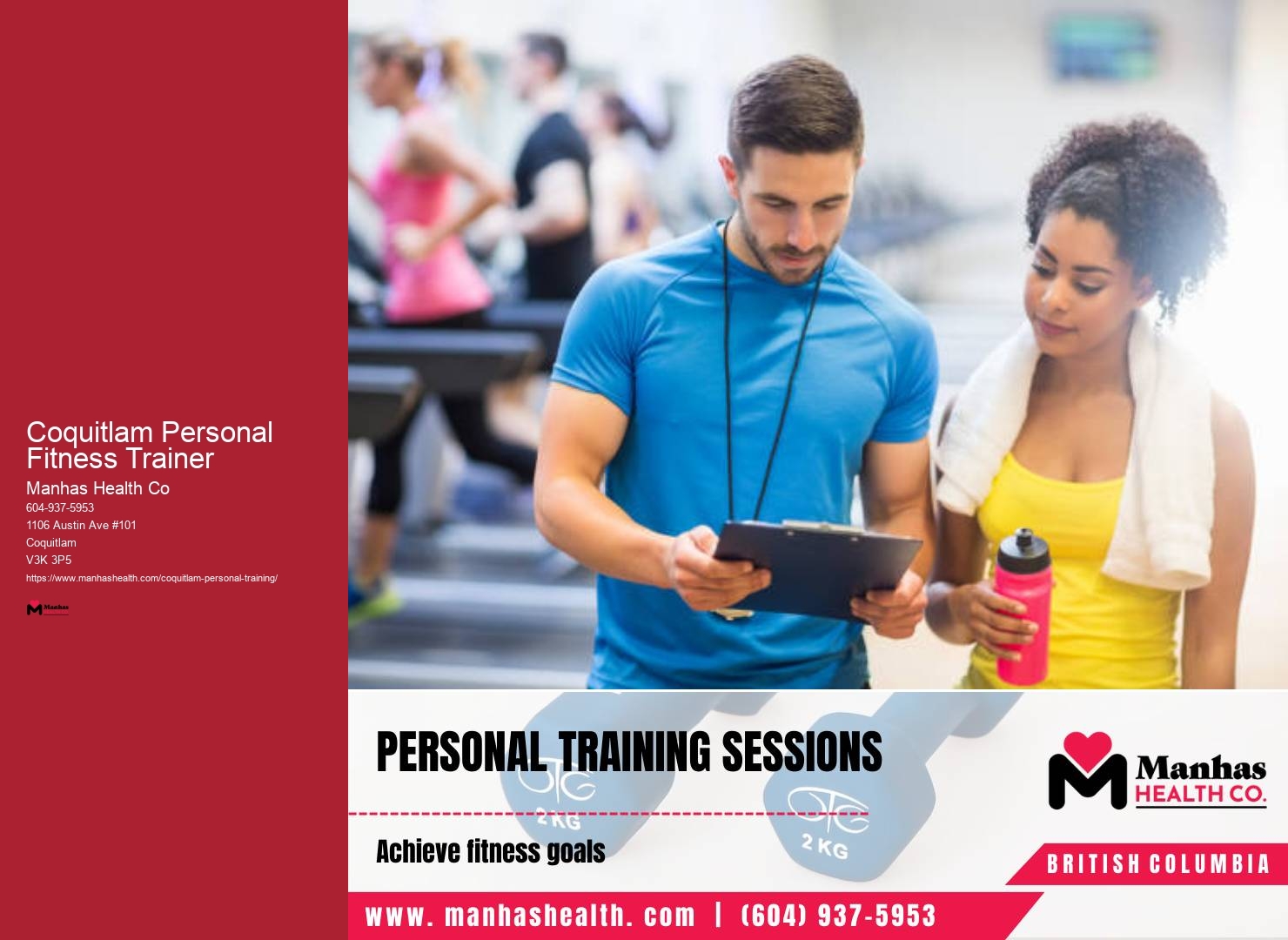 Coquitlam Personal Fitness Trainer Group Trainer Sessions
