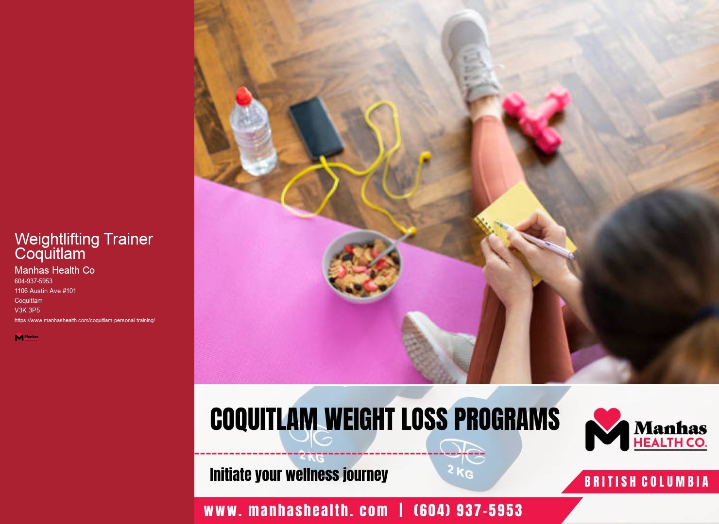 Top Rated Personal Trainer Weightlifting Trainer Coquitlam