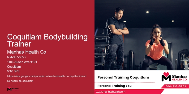 Weightlifting Trainer Coquitlam Bodybuilding Trainer