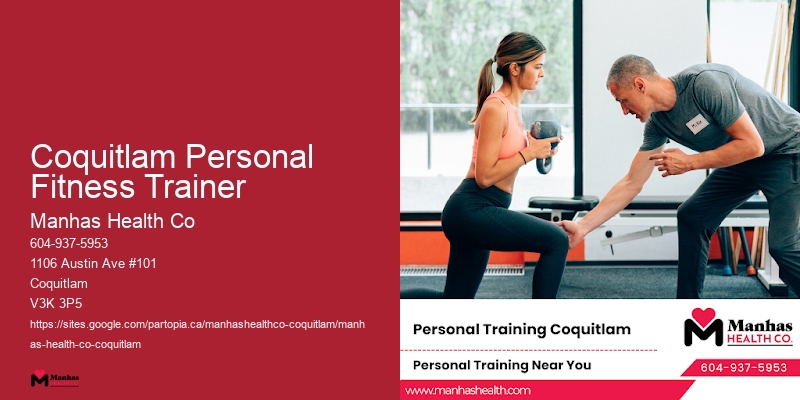 Youth Personal Trainer Coquitlam Personal Fitness Trainer