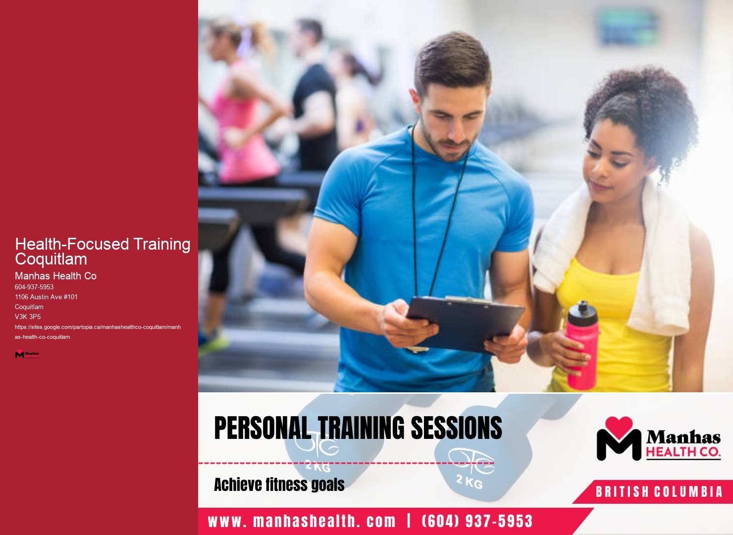 Health-Focused Training Coquitlam Nutrition Coaching