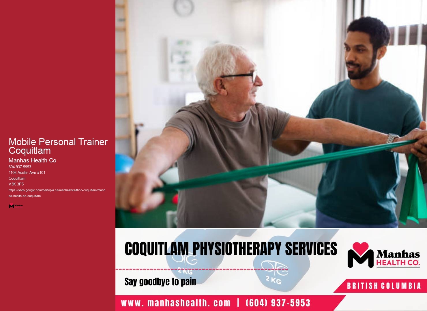 Personal Training Mobile Personal Trainer Coquitlam