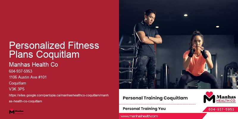 Wellness Coaching Programs Personalized Fitness Plans Coquitlam