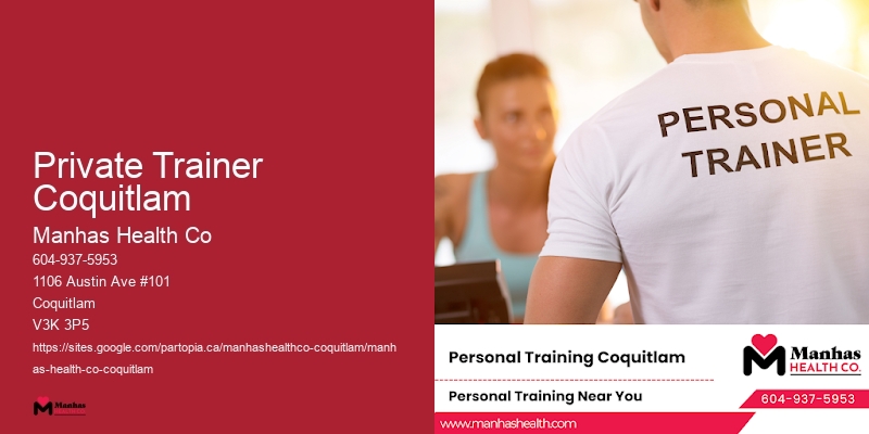 Fitness Evaluation Private Trainer Coquitlam