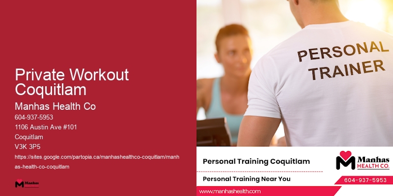 Private Workout Coquitlam High-Quality Personal Trainer