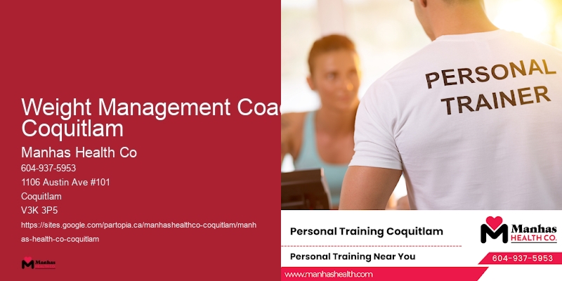 Private Trainer Weight Management Coach Coquitlam