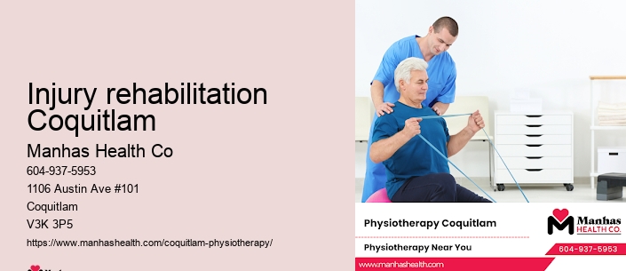 Injury rehabilitation Coquitlam