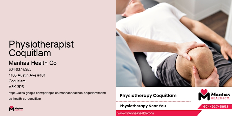Physiotherapist Coquitlam