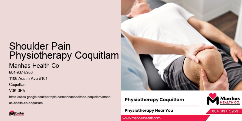 Shoulder Pain Physiotherapy Coquitlam