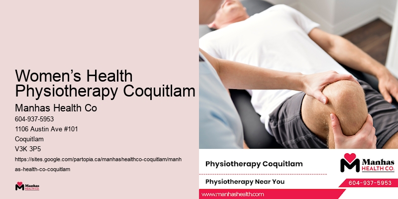 Women’s Health Physiotherapy Coquitlam