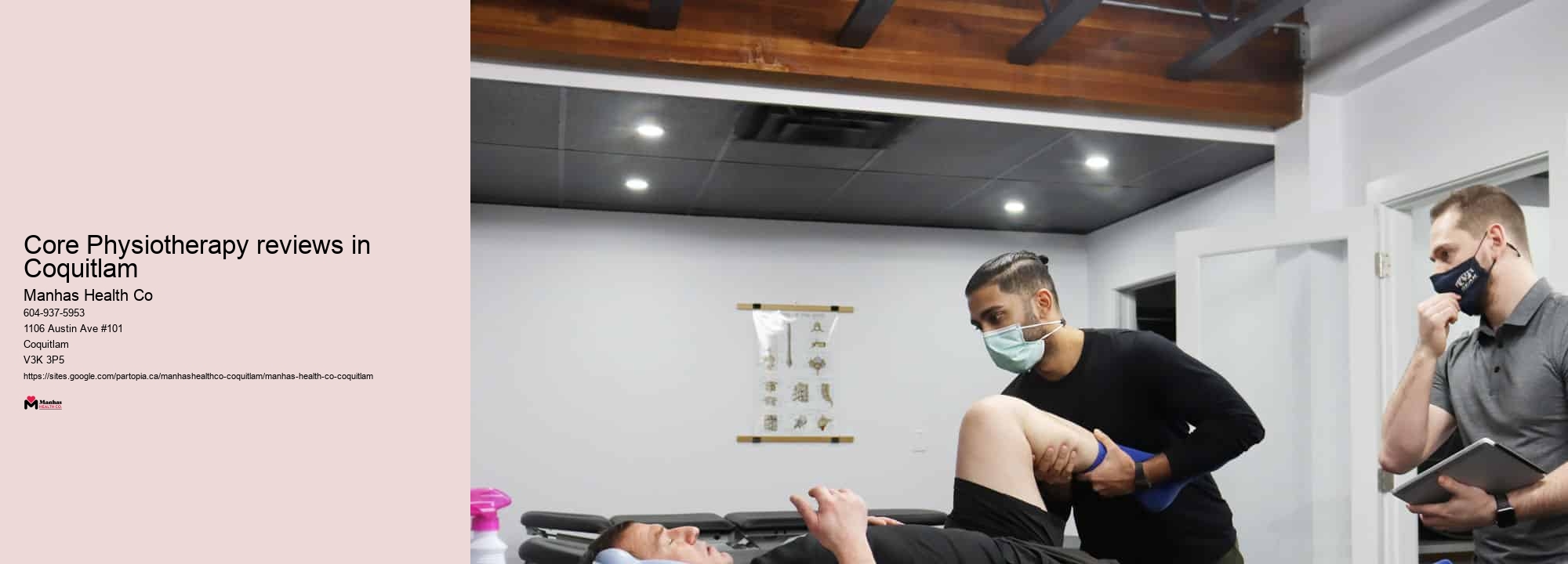 Core Physiotherapy reviews in Coquitlam