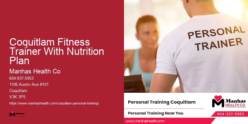 Personal Trainer For High-Impact Workouts Coquitlam Fitness Trainer With Nutrition Plan