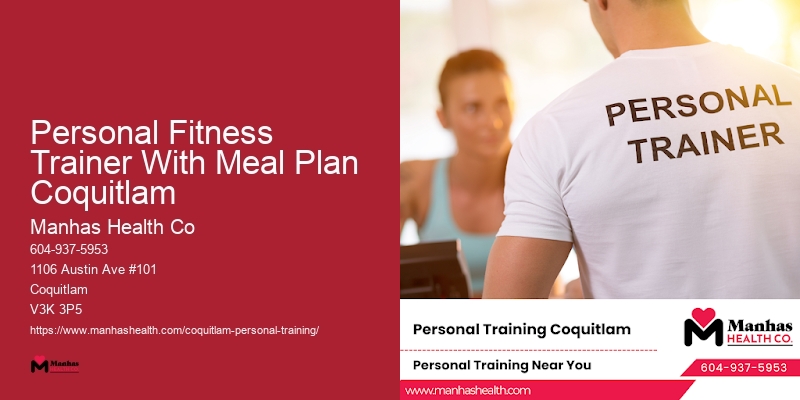 Personal Fitness Trainer With Meal Plan Coquitlam Personal Trainer For Flexibility And Mobility