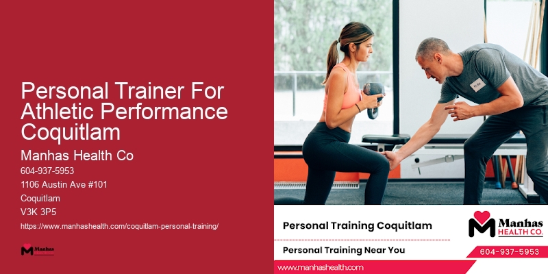 Personal Fitness Coach With Diet Planning Personal Trainer For Athletic Performance Coquitlam
