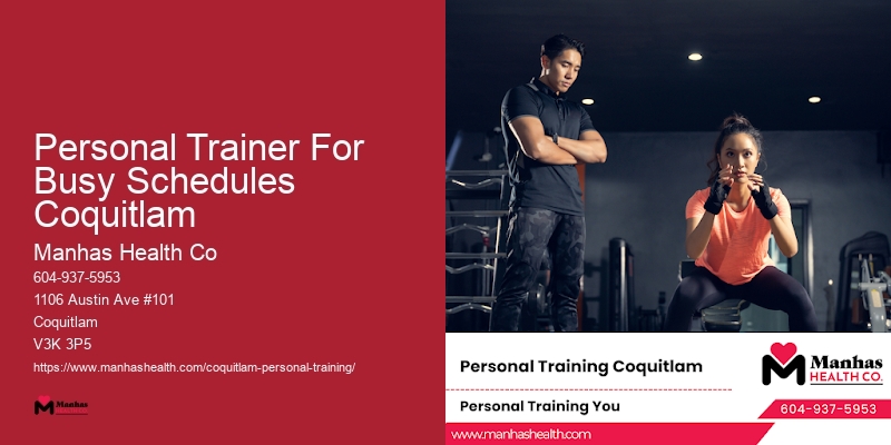 Personalized Fitness Training Near Personal Trainer For Busy Schedules Coquitlam