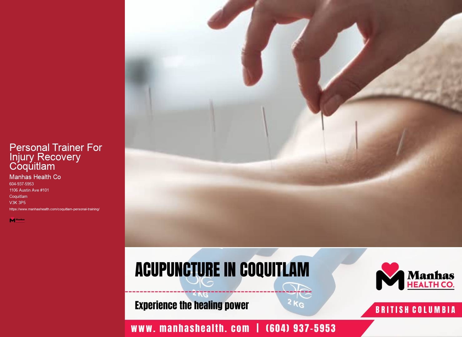 Personal Trainer For Injury Recovery Coquitlam Fitness Trainer For Cardiovascular Health