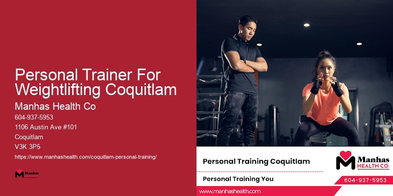 Personal Trainer For Weightlifting Coquitlam Fitness Trainer For Functional Movement