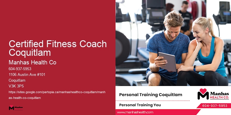 Certified Fitness Coach Coquitlam Fitness Trainer For Metabolic Training