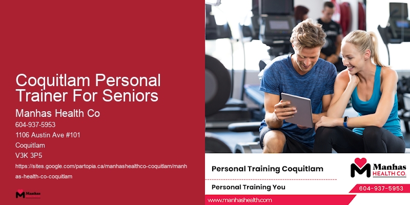 Home Personal Trainer Coquitlam Personal Trainer For Seniors