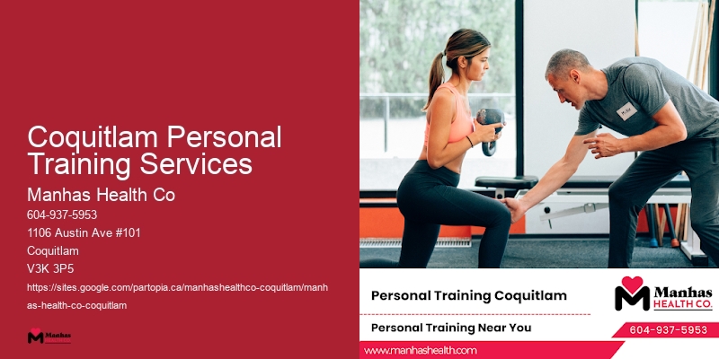 Coquitlam Personal Training Services Personal Coach For Wellness