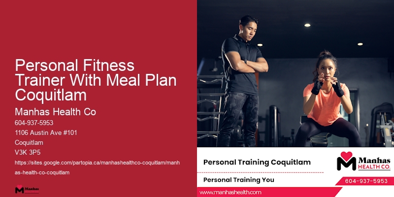 Personal Fitness Trainer With Meal Plan Coquitlam Fitness Expert For Advanced Fitness Goals