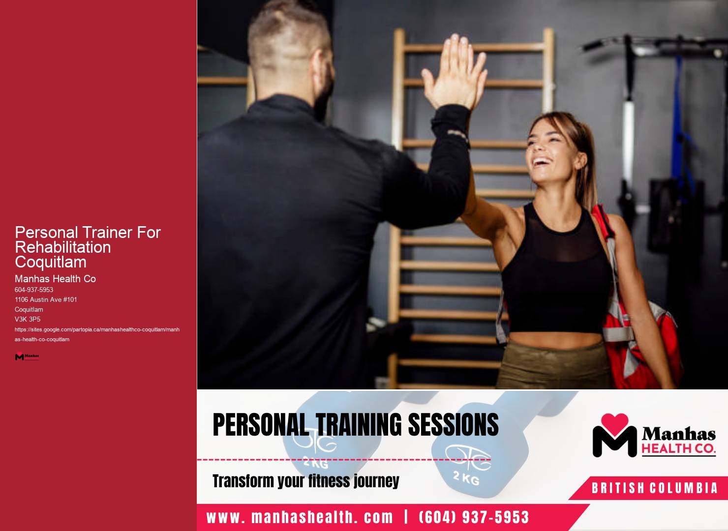 Personal Fitness Trainer For Weight Training Personal Trainer For Rehabilitation Coquitlam