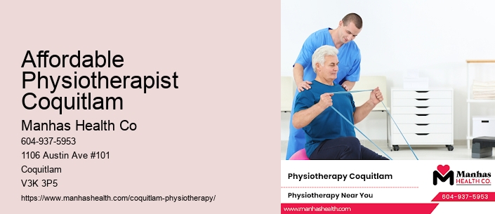 Affordable Physiotherapist Coquitlam