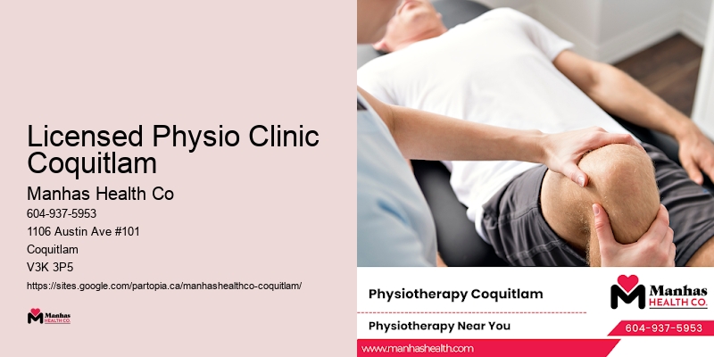 Licensed Physio Clinic Coquitlam