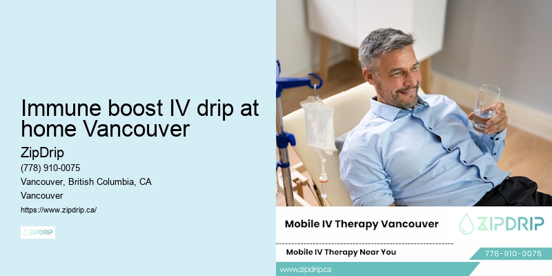 Immune boost IV drip at home Vancouver
