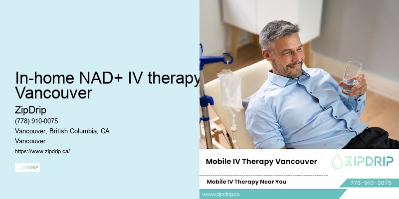 In-home NAD+ IV therapy Vancouver