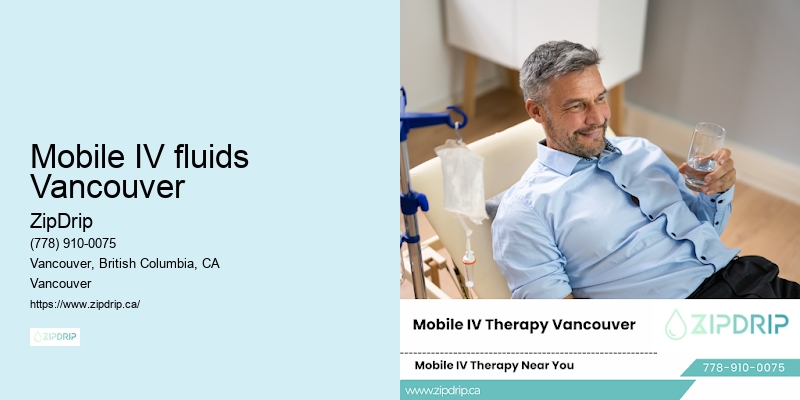 Mobile IV fluids Vancouver