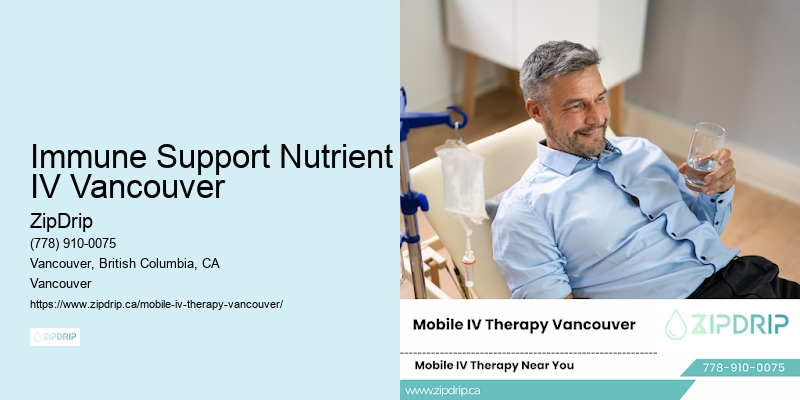 Immune Support Nutrient IV Vancouver
