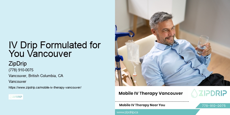 IV Drip Formulated for You Vancouver