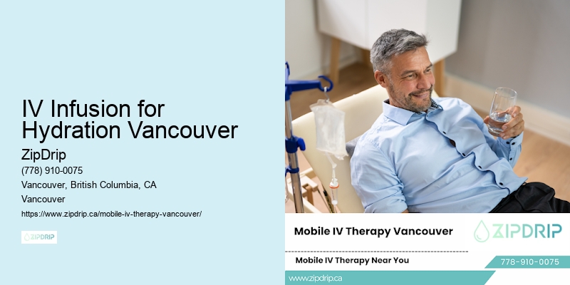 IV Infusion for Hydration Vancouver
