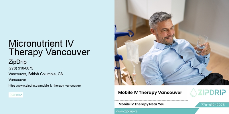 Micronutrient IV Therapy Vancouver