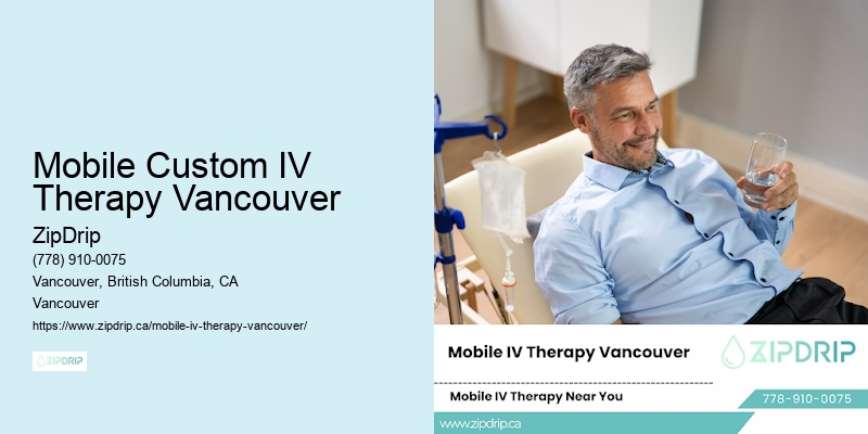 Mobile Custom IV Therapy Vancouver