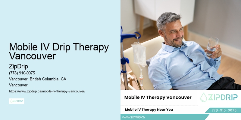 Mobile IV Drip Therapy Vancouver