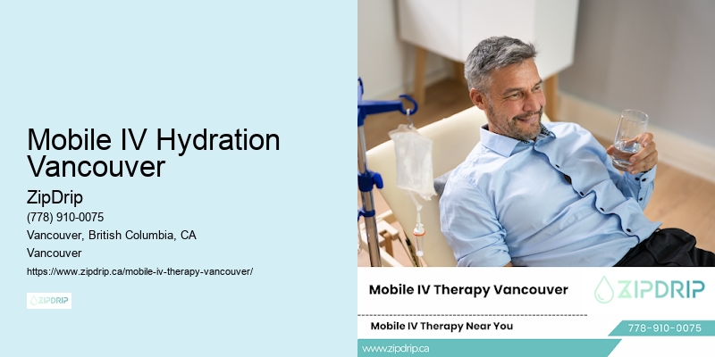 Mobile IV Hydration Vancouver